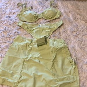 3 piece fashionnova bikini set